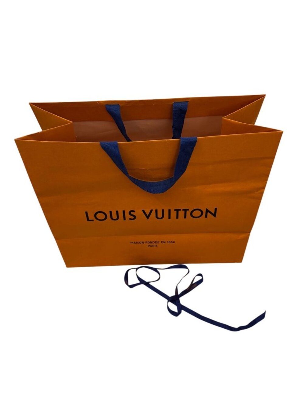 Louis vuitton shopping bag and ribbon